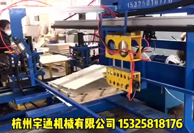 木箱雙邊單臂自動釘輸堆一體機(jī)